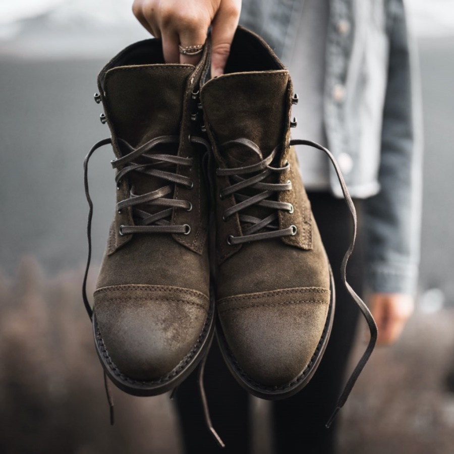 キャプテンダークオリーブスエードマンデー