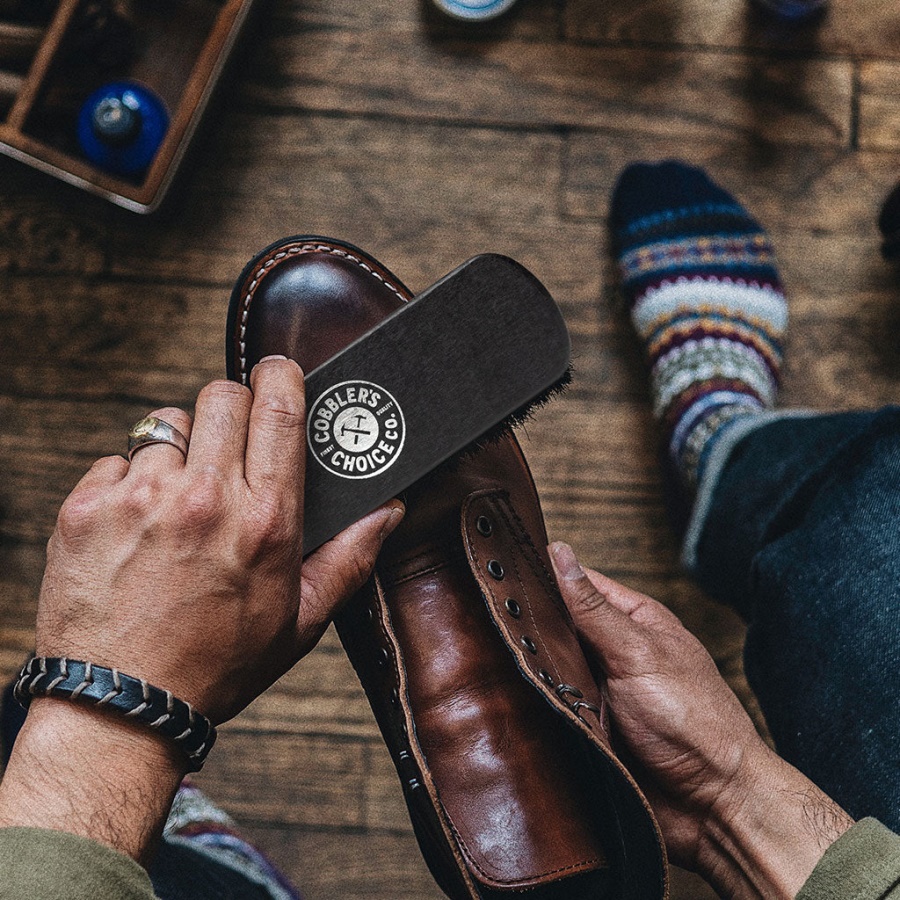 コブラーズチョイス プレミアムシューブラシ サンデーブラック