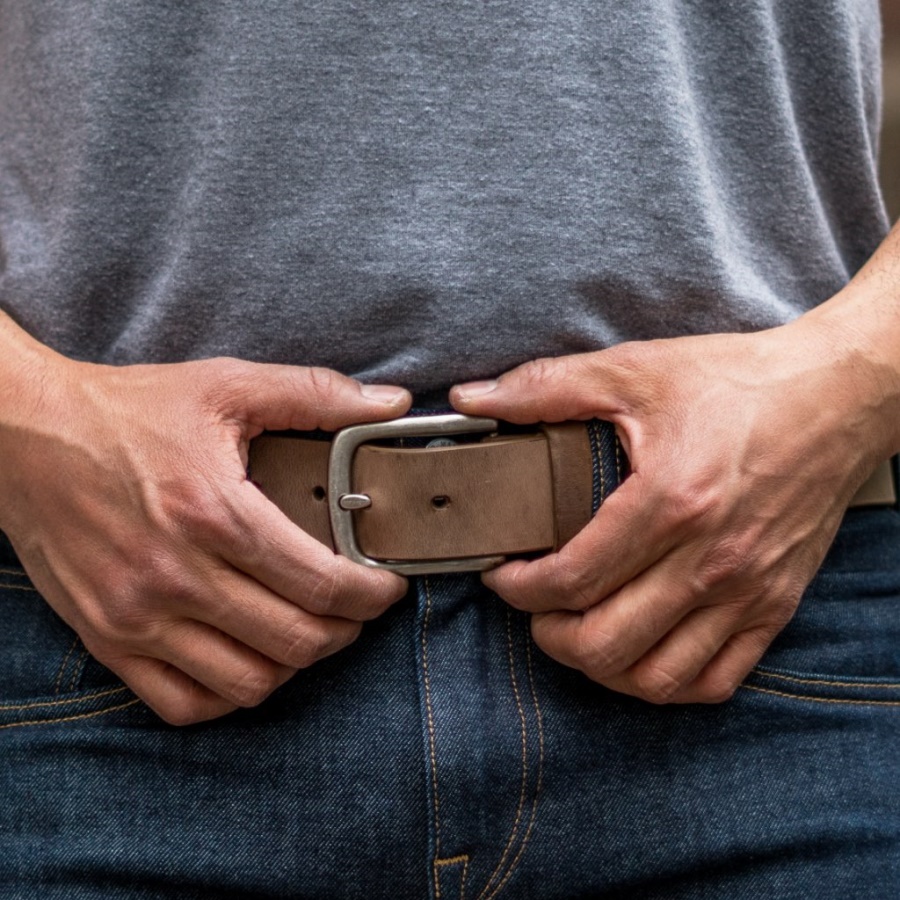 カントリー ロード マンデー メンズ ヘリテージ レザーベルト