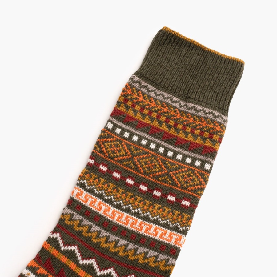 ダーク モス メンズ ソデロ ヴェローナ ソックス マンデー