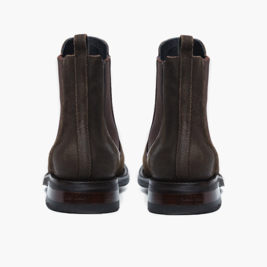 ダークオリーブスエードデュークマンデー