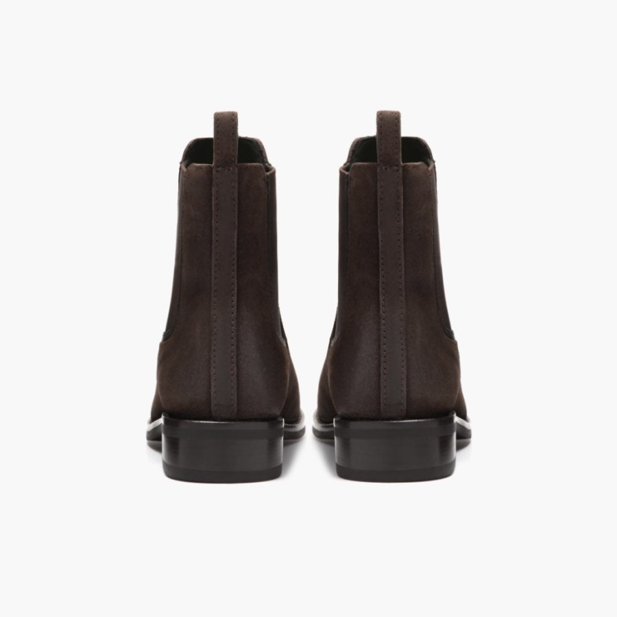 ダッチェス ダークブラウン スエード マンデー