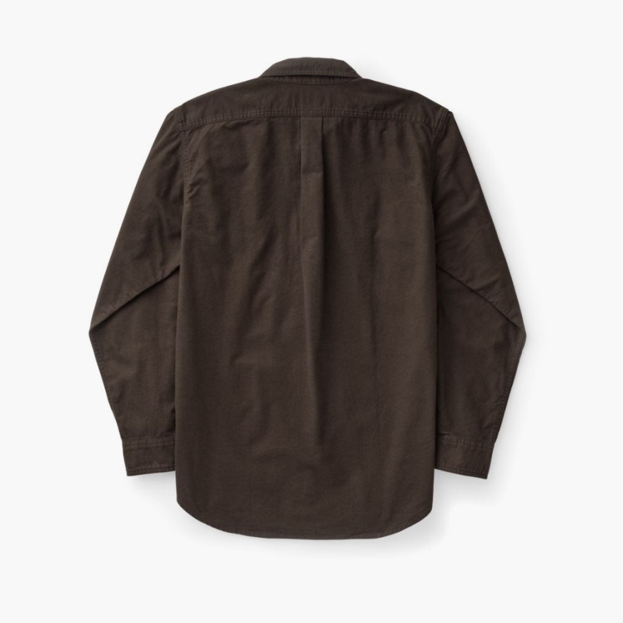 フィールド フランネル シャツ シガー ブラウン チューズデイ