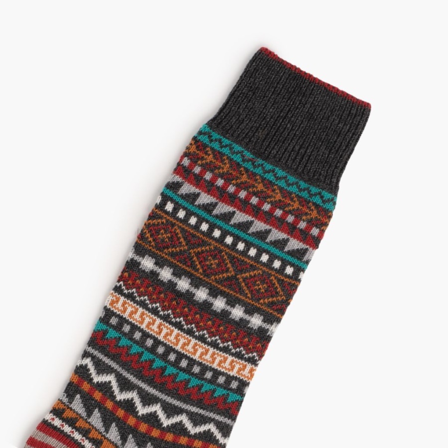 フライデー メンズ ソデロ ヴェローナ ソックス チャコール