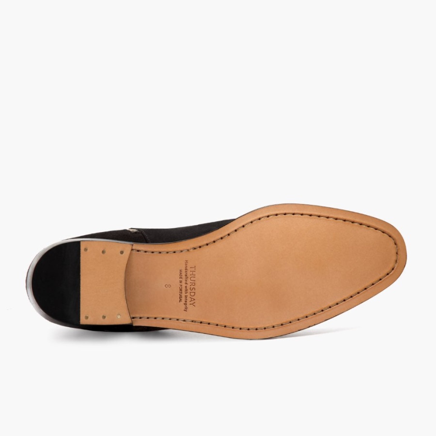 ハーネス ブラック スエード サーズデー