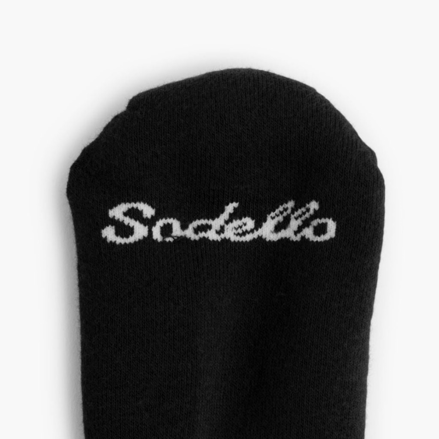 メンズ クラシック ノーショー ソックス ウェンズデー ブラック