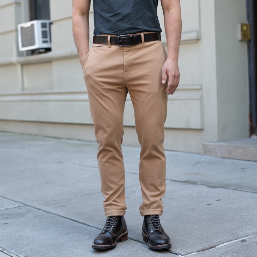 メンズ ヘリテージ レザーベルト マンデー カカオ