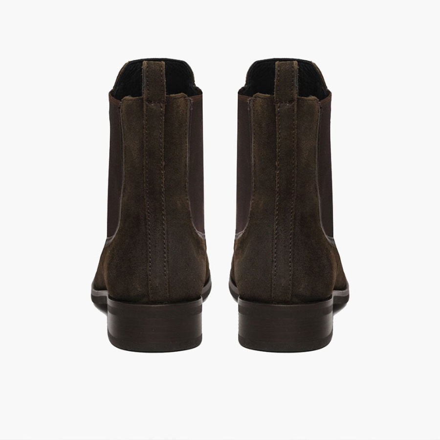 サンデー ダッチェス ダーク オリーブ スエード