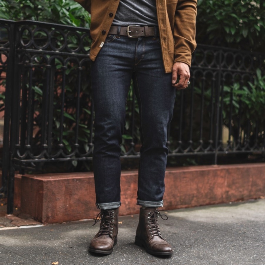 木曜日メンズヘリテージレザーベルトキャニオン.