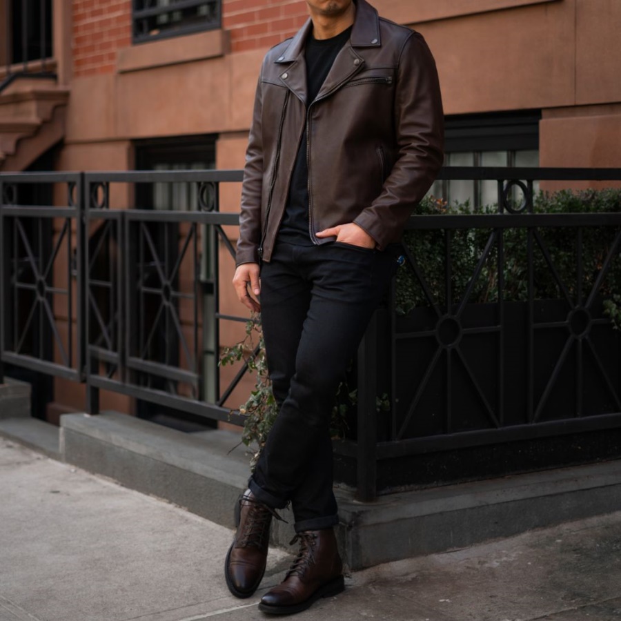 サーズデー オールド イングリッシュ モーターサイクル ジャケット