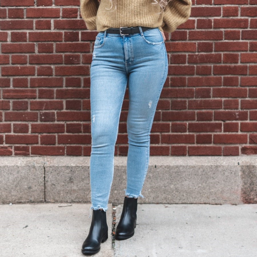 レディースクラシックレザーベルト ブラックマンデー